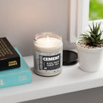 Cement Sneaker Candle 9oz Soy Wax Sneakerhead Home Decor Scented Candle