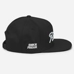 Retro Fours Snapback Black