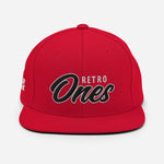 Retro Ones Snapback Red