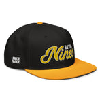 Retro Nines Snapback Black / Gold