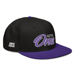 Retro Ones Snapback Black / Purple