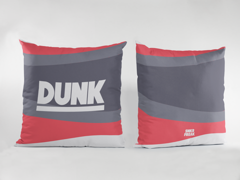 Dunk Pigeon Sneaker Label Pillow