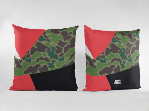 Camo Sneaker Pillow